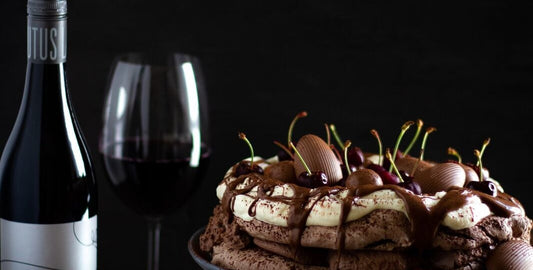 Easter Black Forest Chocolate Pavlova